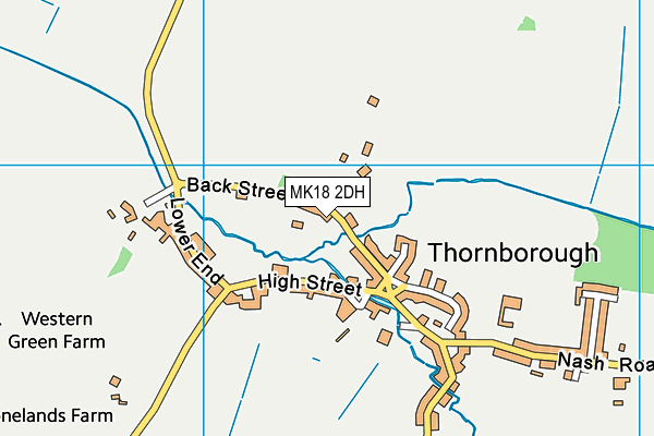 MK18 2DH map - OS VectorMap District (Ordnance Survey) MK18 2DH map - OS VectorMap District (Ordnance Survey)