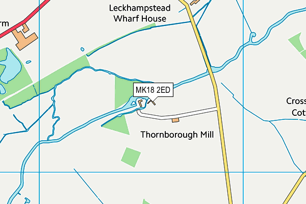 MK18 2ED map - OS VectorMap District (Ordnance Survey) MK18 2ED map - OS VectorMap District (Ordnance Survey)