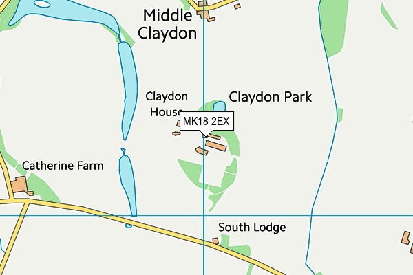 MK18 2EX map - OS VectorMap District (Ordnance Survey) MK18 2EX map - OS VectorMap District (Ordnance Survey)