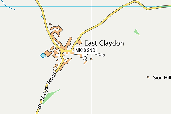 MK18 2ND map - OS VectorMap District (Ordnance Survey) MK18 2ND map - OS VectorMap District (Ordnance Survey)