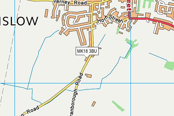 MK18 3BU map - OS VectorMap District (Ordnance Survey) MK18 3BU map - OS VectorMap District (Ordnance Survey)