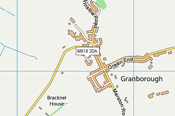 MK18 3DA map - OS VectorMap District (Ordnance Survey) MK18 3DA map - OS VectorMap District (Ordnance Survey)
