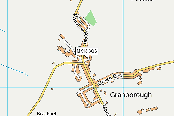 MK18 3QS map - OS VectorMap District (Ordnance Survey) MK18 3QS map - OS VectorMap District (Ordnance Survey)