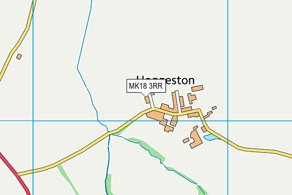MK18 3RR map - OS VectorMap District (Ordnance Survey) MK18 3RR map - OS VectorMap District (Ordnance Survey)