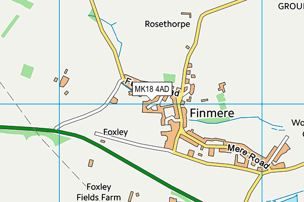 MK18 4AD map - OS VectorMap District (Ordnance Survey) MK18 4AD map - OS VectorMap District (Ordnance Survey)