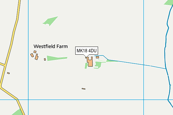 MK18 4DU map - OS VectorMap District (Ordnance Survey) MK18 4DU map - OS VectorMap District (Ordnance Survey)