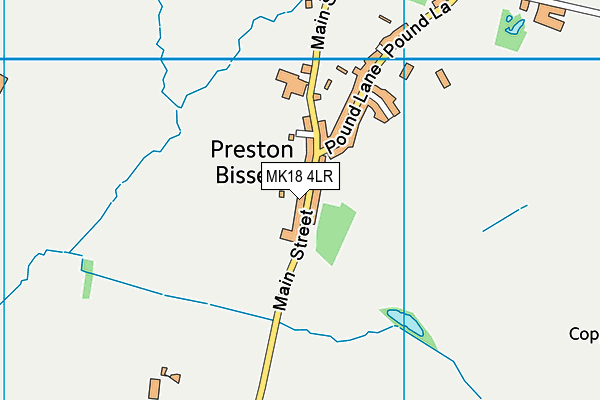 MK18 4LR map - OS VectorMap District (Ordnance Survey) MK18 4LR map - OS VectorMap District (Ordnance Survey)
