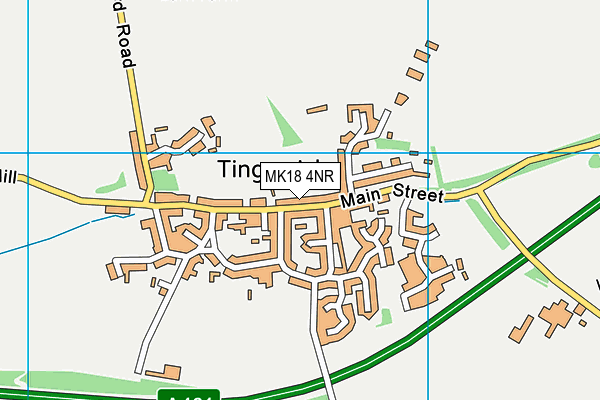 MK18 4NR map - OS VectorMap District (Ordnance Survey)