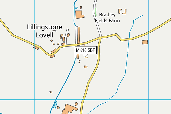 MK18 5BF map - OS VectorMap District (Ordnance Survey) MK18 5BF map - OS VectorMap District (Ordnance Survey)