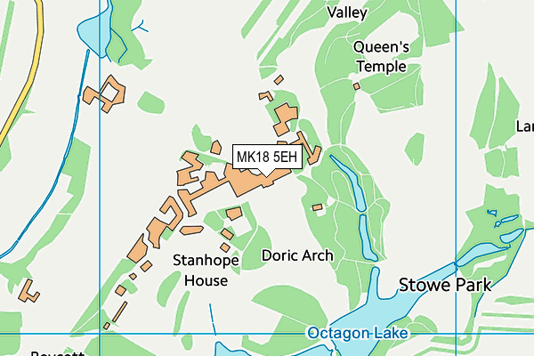 MK18 5EH map - OS VectorMap District (Ordnance Survey) MK18 5EH map - OS VectorMap District (Ordnance Survey)