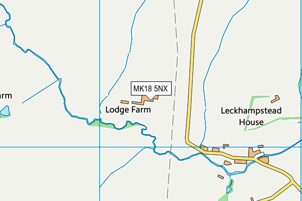MK18 5NX map - OS VectorMap District (Ordnance Survey) MK18 5NX map - OS VectorMap District (Ordnance Survey)
