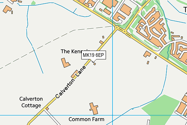MK19 6EP map - OS VectorMap District (Ordnance Survey) MK19 6EP map - OS VectorMap District (Ordnance Survey)