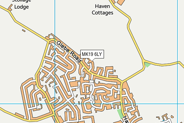MK19 6LY map - OS VectorMap District (Ordnance Survey) MK19 6LY map - OS VectorMap District (Ordnance Survey)