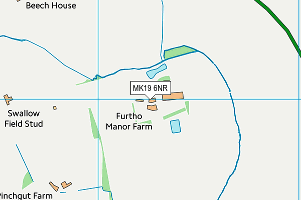 MK19 6NR map - OS VectorMap District (Ordnance Survey) MK19 6NR map - OS VectorMap District (Ordnance Survey)