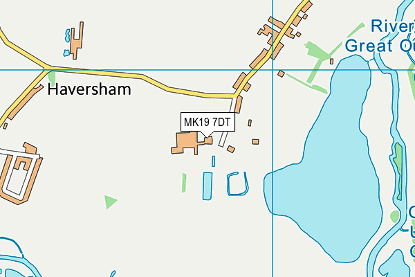 MK19 7DT map - OS VectorMap District (Ordnance Survey) MK19 7DT map - OS VectorMap District (Ordnance Survey)