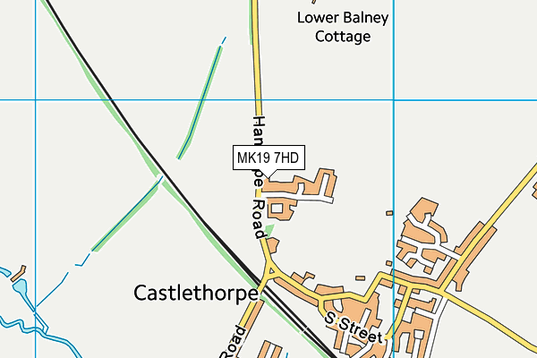 MK19 7HD map - OS VectorMap District (Ordnance Survey) MK19 7HD map - OS VectorMap District (Ordnance Survey)