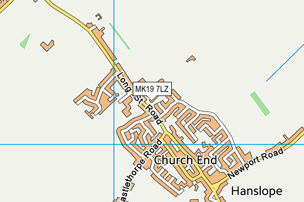 MK19 7LZ map - OS VectorMap District (Ordnance Survey) MK19 7LZ map - OS VectorMap District (Ordnance Survey)