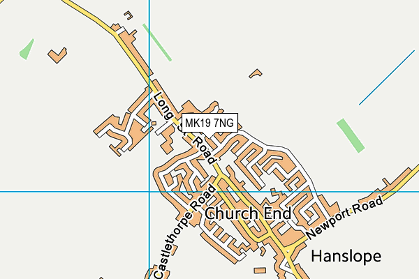 MK19 7NG map - OS VectorMap District (Ordnance Survey) MK19 7NG map - OS VectorMap District (Ordnance Survey)