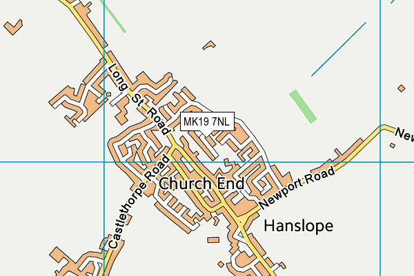 MK19 7NL map - OS VectorMap District (Ordnance Survey) MK19 7NL map - OS VectorMap District (Ordnance Survey)