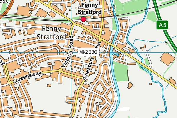 MK2 2BQ map - OS VectorMap District (Ordnance Survey) MK2 2BQ map - OS VectorMap District (Ordnance Survey)