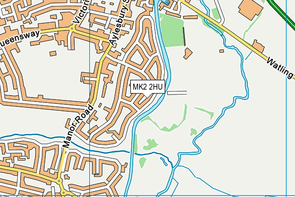 MK2 2HU map - OS VectorMap District (Ordnance Survey) MK2 2HU map - OS VectorMap District (Ordnance Survey)