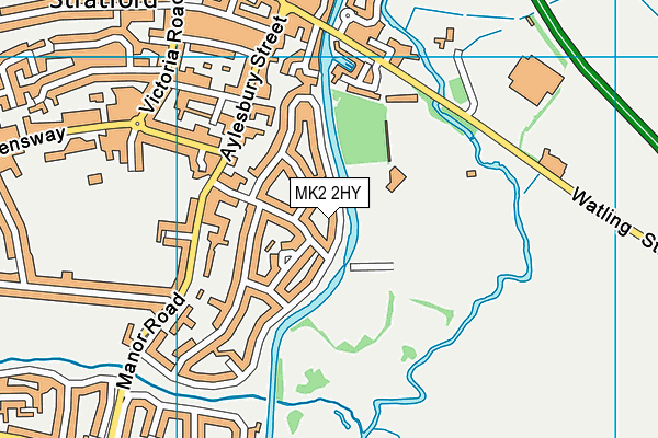 MK2 2HY map - OS VectorMap District (Ordnance Survey) MK2 2HY map - OS VectorMap District (Ordnance Survey)
