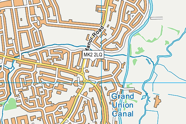 MK2 2LQ map - OS VectorMap District (Ordnance Survey) MK2 2LQ map - OS VectorMap District (Ordnance Survey)