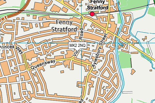 MK2 2NQ map - OS VectorMap District (Ordnance Survey) MK2 2NQ map - OS VectorMap District (Ordnance Survey)