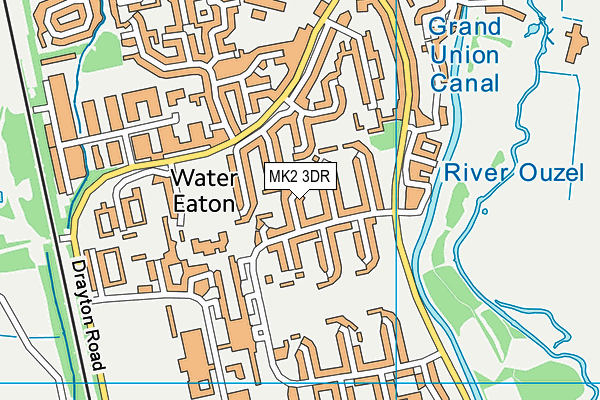MK2 3DR map - OS VectorMap District (Ordnance Survey) MK2 3DR map - OS VectorMap District (Ordnance Survey)