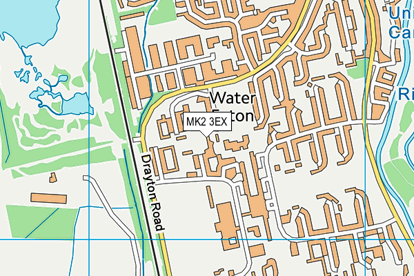 MK2 3EX map - OS VectorMap District (Ordnance Survey) MK2 3EX map - OS VectorMap District (Ordnance Survey)