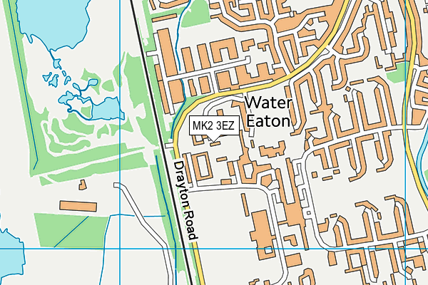MK2 3EZ map - OS VectorMap District (Ordnance Survey) MK2 3EZ map - OS VectorMap District (Ordnance Survey)
