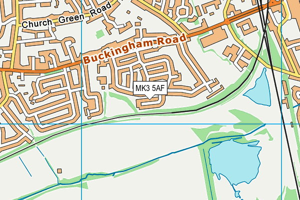 MK3 5AF map - OS VectorMap District (Ordnance Survey) MK3 5AF map - OS VectorMap District (Ordnance Survey)