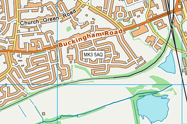 MK3 5AQ map - OS VectorMap District (Ordnance Survey) MK3 5AQ map - OS VectorMap District (Ordnance Survey)