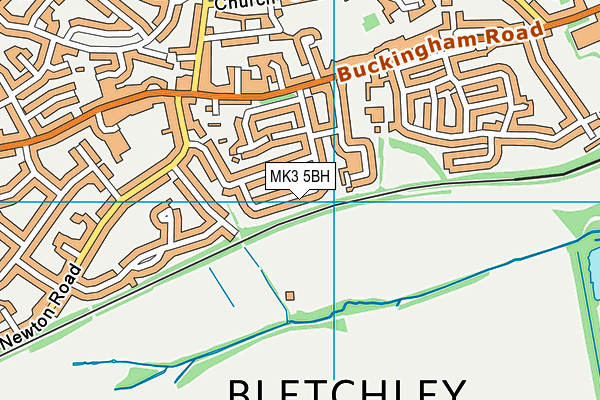 MK3 5BH map - OS VectorMap District (Ordnance Survey) MK3 5BH map - OS VectorMap District (Ordnance Survey)