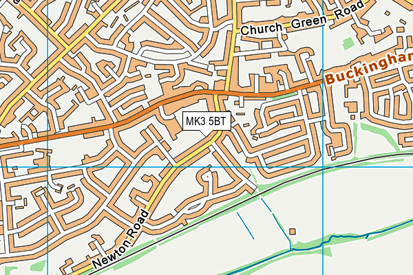 MK3 5BT map - OS VectorMap District (Ordnance Survey) MK3 5BT map - OS VectorMap District (Ordnance Survey)