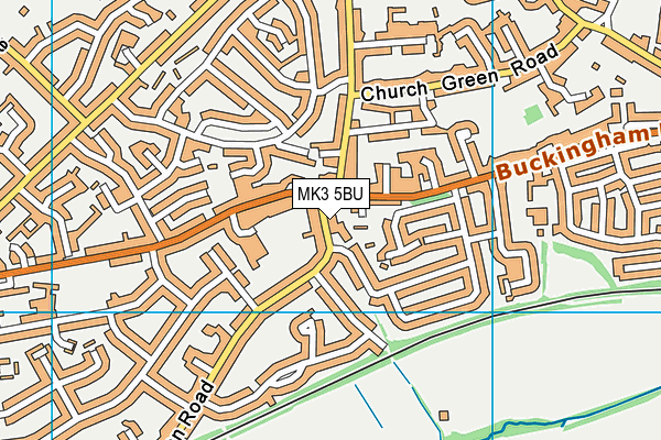 MK3 5BU map - OS VectorMap District (Ordnance Survey) MK3 5BU map - OS VectorMap District (Ordnance Survey)