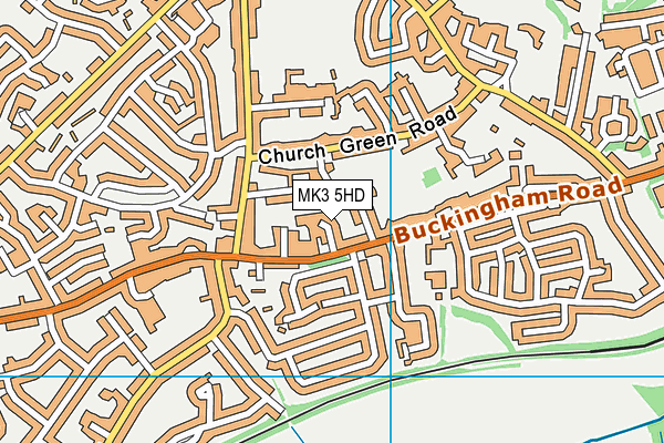 MK3 5HD map - OS VectorMap District (Ordnance Survey) MK3 5HD map - OS VectorMap District (Ordnance Survey)