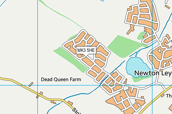 MK3 5HE map - OS VectorMap District (Ordnance Survey) MK3 5HE map - OS VectorMap District (Ordnance Survey)