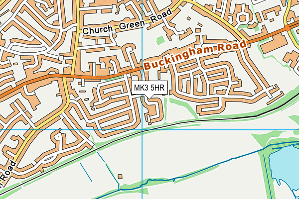MK3 5HR map - OS VectorMap District (Ordnance Survey) MK3 5HR map - OS VectorMap District (Ordnance Survey)