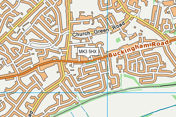 MK3 5HX map - OS VectorMap District (Ordnance Survey) MK3 5HX map - OS VectorMap District (Ordnance Survey)