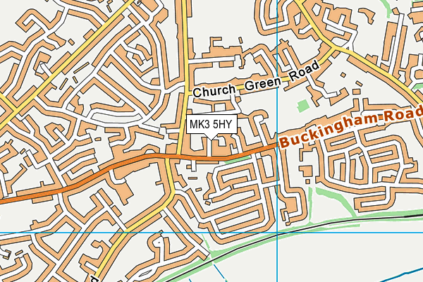 MK3 5HY map - OS VectorMap District (Ordnance Survey) MK3 5HY map - OS VectorMap District (Ordnance Survey)