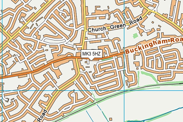 MK3 5HZ map - OS VectorMap District (Ordnance Survey) MK3 5HZ map - OS VectorMap District (Ordnance Survey)