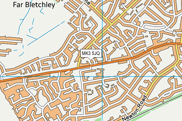 MK3 5JQ map - OS VectorMap District (Ordnance Survey) MK3 5JQ map - OS VectorMap District (Ordnance Survey)
