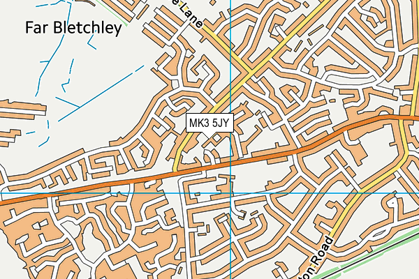 MK3 5JY map - OS VectorMap District (Ordnance Survey) MK3 5JY map - OS VectorMap District (Ordnance Survey)