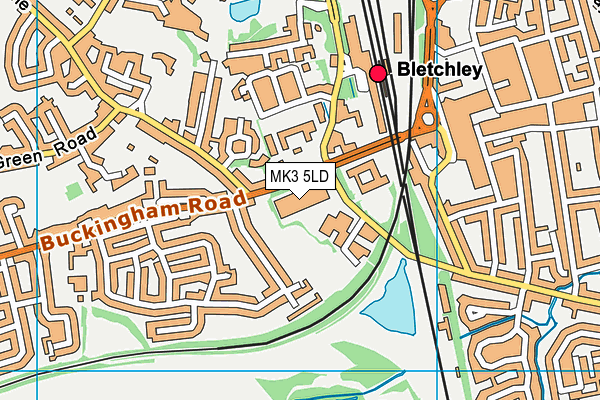 MK3 5LD map - OS VectorMap District (Ordnance Survey) MK3 5LD map - OS VectorMap District (Ordnance Survey)
