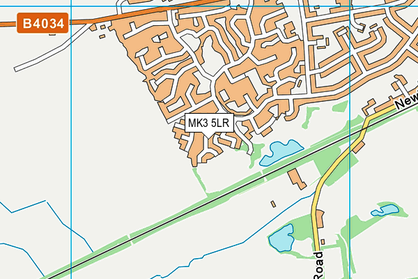 MK3 5LR map - OS VectorMap District (Ordnance Survey) MK3 5LR map - OS VectorMap District (Ordnance Survey)