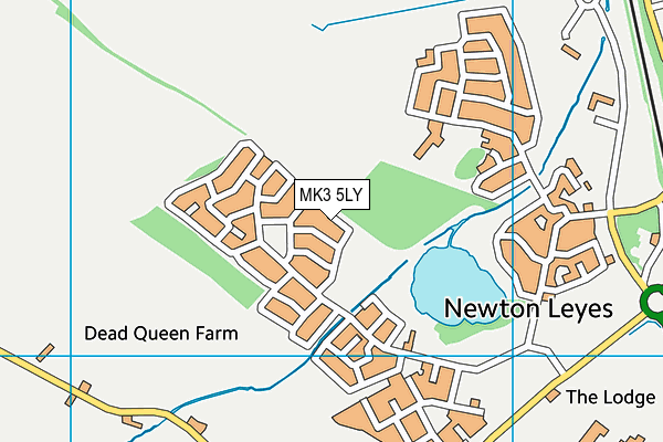 MK3 5LY map - OS VectorMap District (Ordnance Survey) MK3 5LY map - OS VectorMap District (Ordnance Survey)