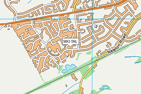 MK3 5NL map - OS VectorMap District (Ordnance Survey) MK3 5NL map - OS VectorMap District (Ordnance Survey)