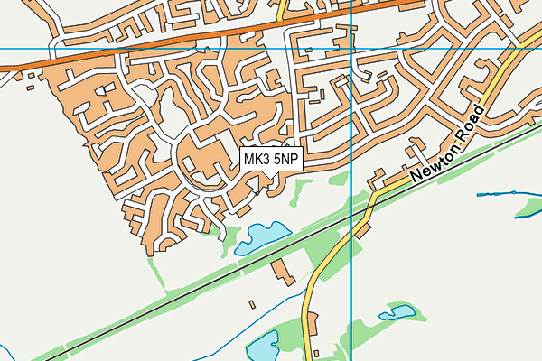 MK3 5NP map - OS VectorMap District (Ordnance Survey) MK3 5NP map - OS VectorMap District (Ordnance Survey)