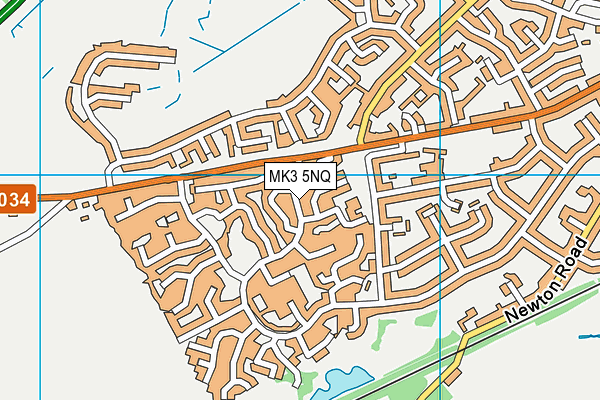 MK3 5NQ map - OS VectorMap District (Ordnance Survey) MK3 5NQ map - OS VectorMap District (Ordnance Survey)